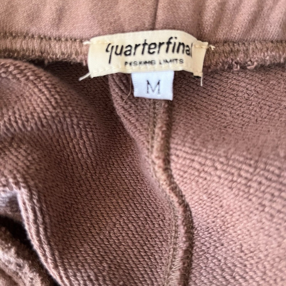 Quarterfinal Cargo Sweatpants RD/4 Mens Medium Beige Tan Pushing Limits Casual - Picture 10 of 15